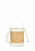 Sac sceau Lancaster Cannage rotin 480-110 ECRU