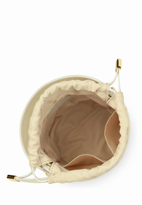 Sac sceau Lancaster Cannage rotin 480-110 ECRU