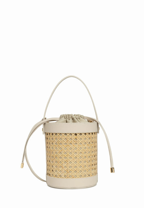 Sac sceau Lancaster Cannage rotin 480-113 BEIGE