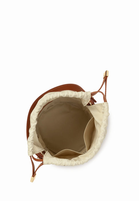 Sac sceau Lancaster Cannage rotin 480-113 CAMEL