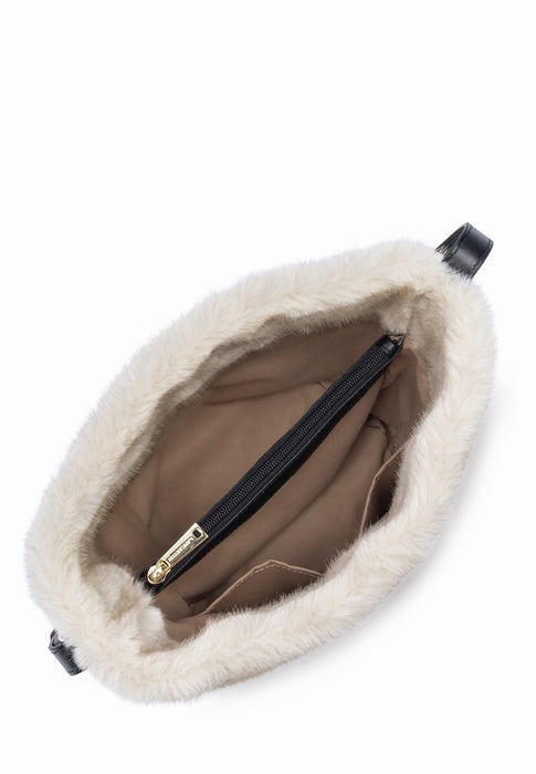 Sac sceau Lancaster Moumoute 518-089 ECRU NOIR