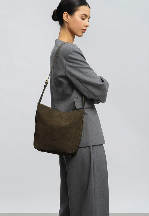 Sac sceau Lancaster Suede 530-56 KAKI