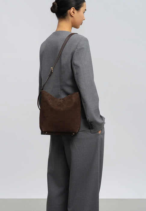 Sac sceau Lancaster Suede 530-56 MARRON