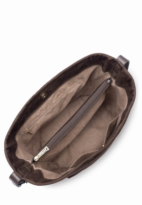 Sac sceau Lancaster Suede 530-57 MARRON
