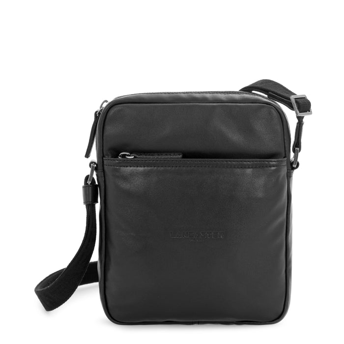 Sacoche Lancaster Soft vintage homme 320-14 NOIR