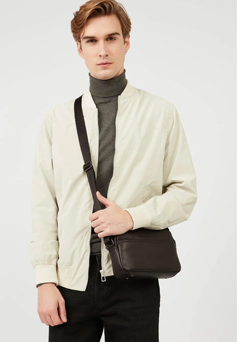 Sacoche Lancaster Soft vintage homme 320-33 MARRON