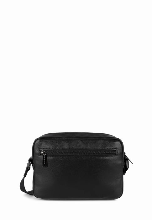 Sacoche Lancaster Soft vintage homme 320-33 NOIR