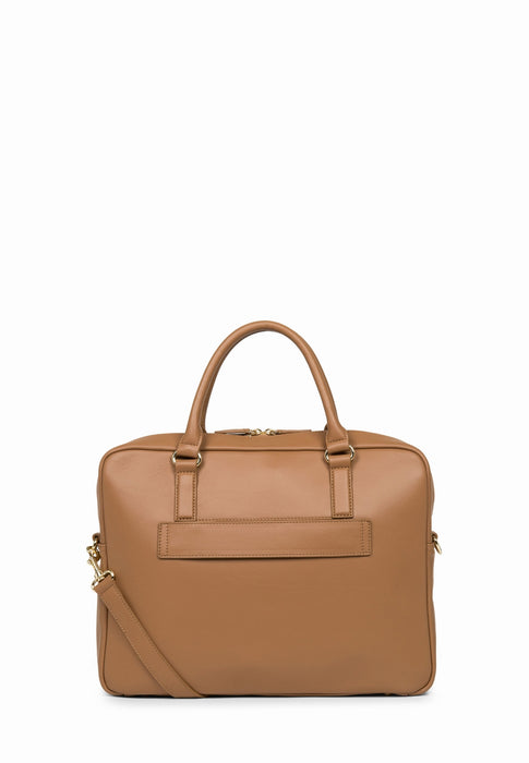 Serviette Lancaster Mademoiselle business 573-76 CAMEL