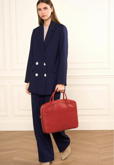Serviette Lancaster Mademoiselle business 573-76 ROUGE