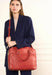 Serviette Lancaster Mademoiselle business 573-76 ROUGE