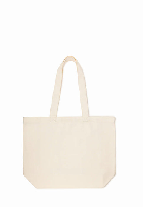 Sac Lancaster Tote bag 3 lines Tote-06 BEIGE