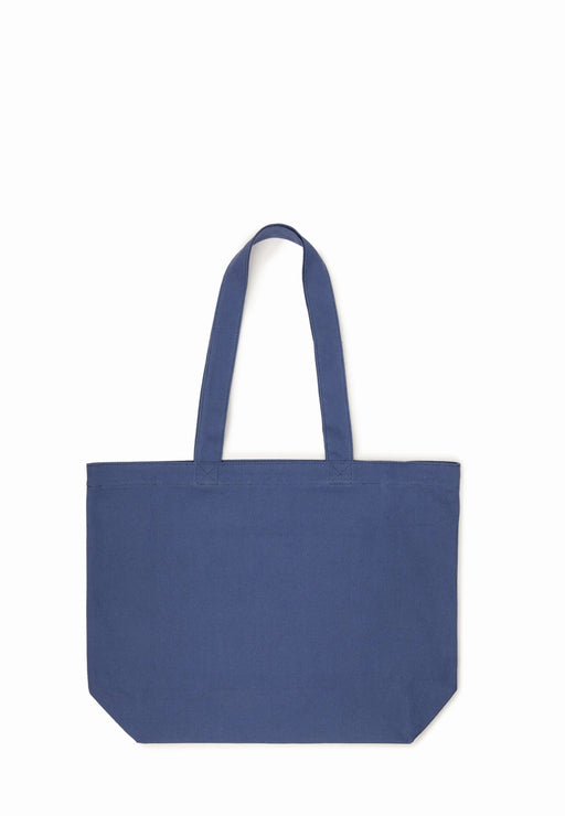 Sac Lancaster Tote bag 3 lines Bleu BLEU
