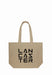 Sac Lancaster Tote bag 3 lines Tote-06 GALET