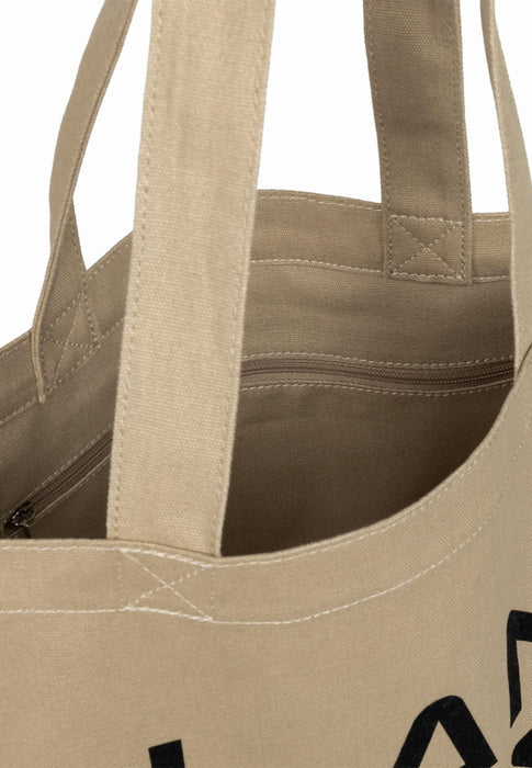 Sac Lancaster Tote bag 3 lines Galet GALET