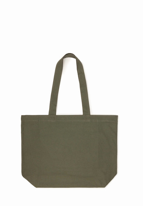 Sac Lancaster Tote bag 3 lines Kaki KAKI