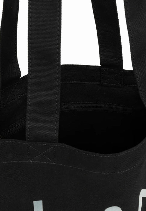 Sac Lancaster Tote bag 3 lines Tote-06 NOIR