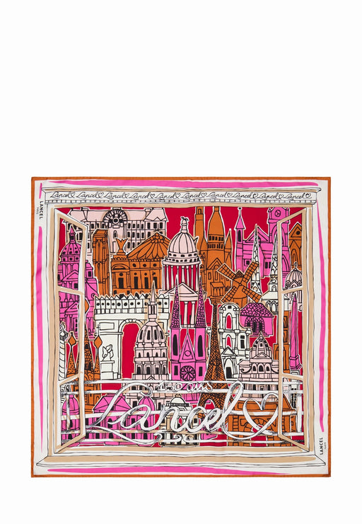 Carre de soie Lancel 150 ans A14138 R1 MULTICO
