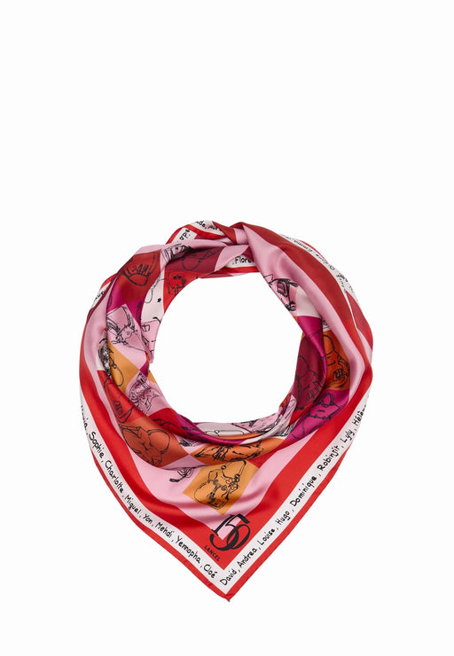 Carre de soie Lancel 150 ans A14215 05 MULTICO