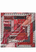Carre de soie Lancel Motif grand hotel A14339 H9 NEW ROUGE