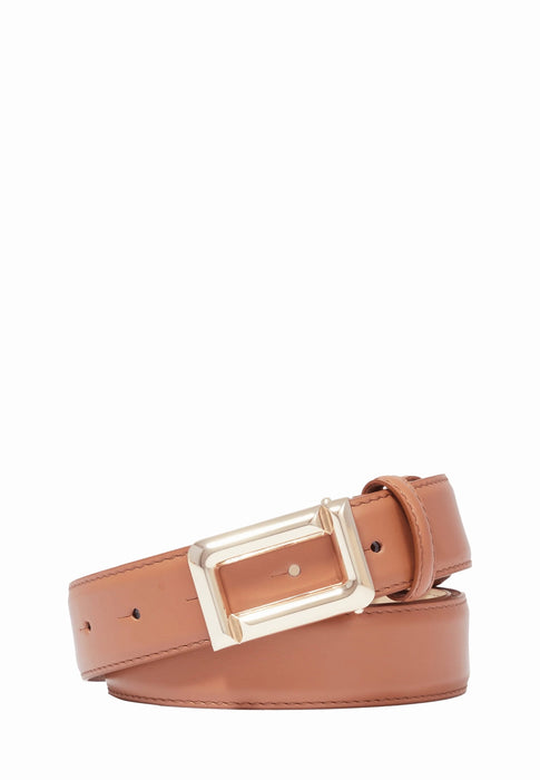 Lancel Ceinture femme Angele A13256 20 CAMEL