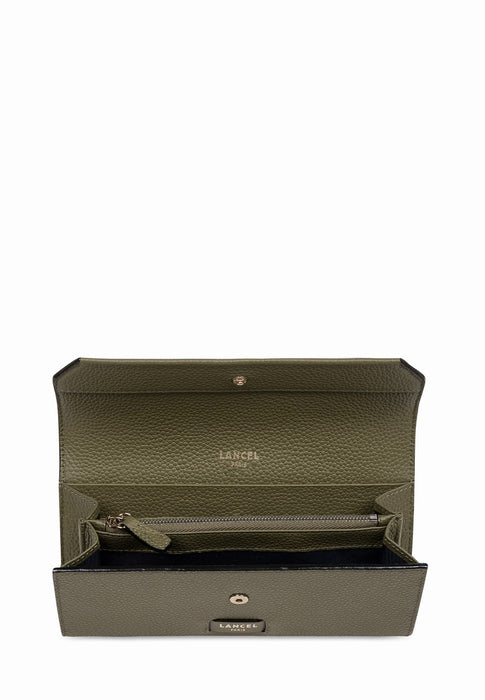 Compagnon Lancel Ninon A09986 44 KAKI FONCE