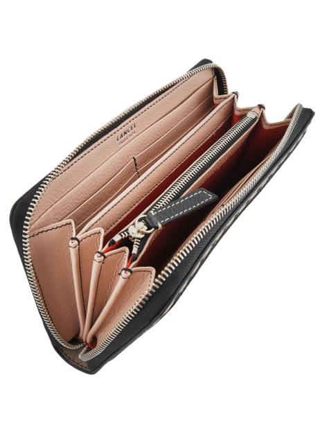Compagnon Lancel 1er flirt A10111 2A LIN NUDE NOIR