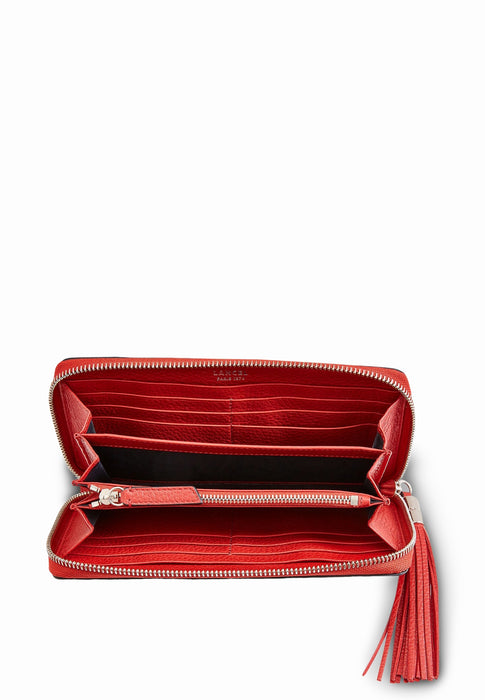 Compagnon Lancel 1er flirt A10111 IR ROUGE LANCEL