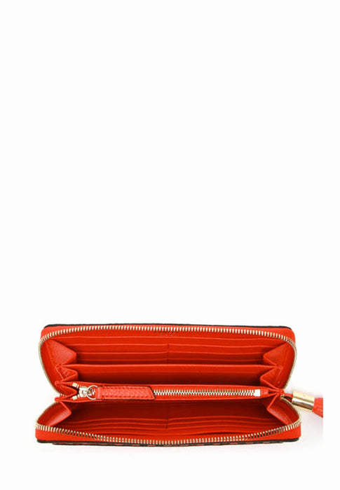Compagnon Lancel 1er flirt A10111 QG ORANGE VIF