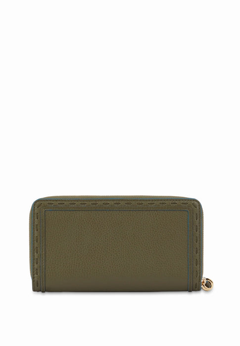 Compagnon Lancel 1er flirt A10111 YY KAKI FONCE