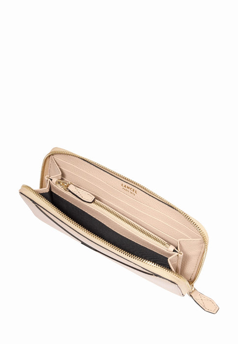 Compagnon Lancel Enveloppe de lancel A13711 J5 CAPPUCINO