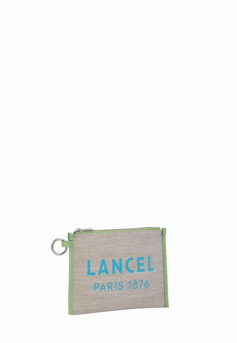 Pochette Lancel Caba jute A12354 GN NATUR POMME