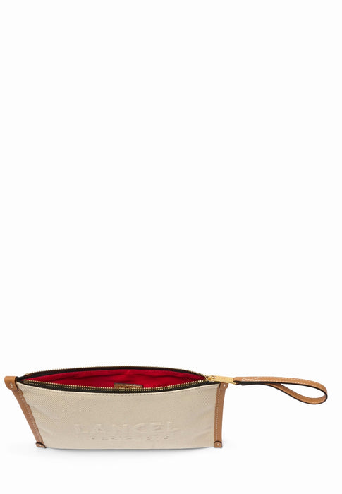 Pochette Lancel Jour animation A14029 Y5 NATUREL CAMEL