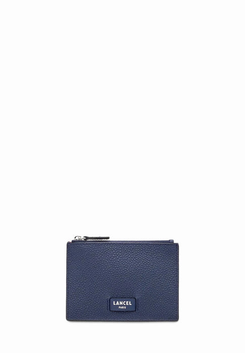 Porte cartes Lancel Ninon A10537 80 BLEU PETROLE