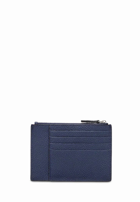 Porte cartes Lancel Ninon A10537 80 BLEU PETROLE