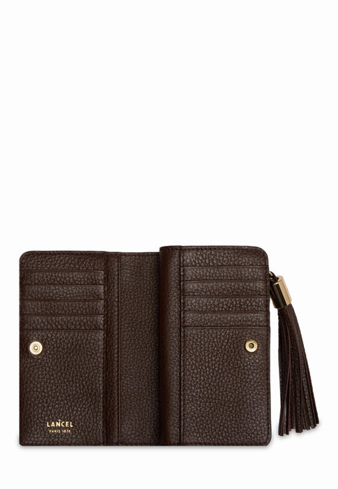 Porte feuille Lancel 1er flirt A11136 3Q NOIX DE COCO