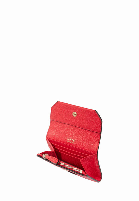 Lancel Porte feuille Ninon JQ ROUGE BAISER