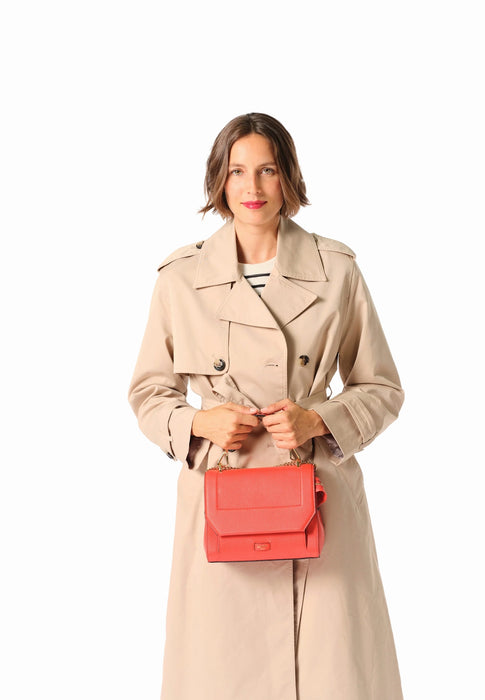 Sac Lancel Ninon Qg orange vif QG ORANGE VIF