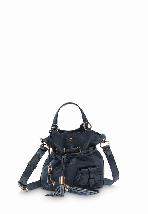 Lancel Sac a main 1er flirt A10109 80 BLEU PETROLE