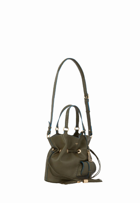 Sac a main Lancel 1er flirt A10109 YY KAKI FONCE