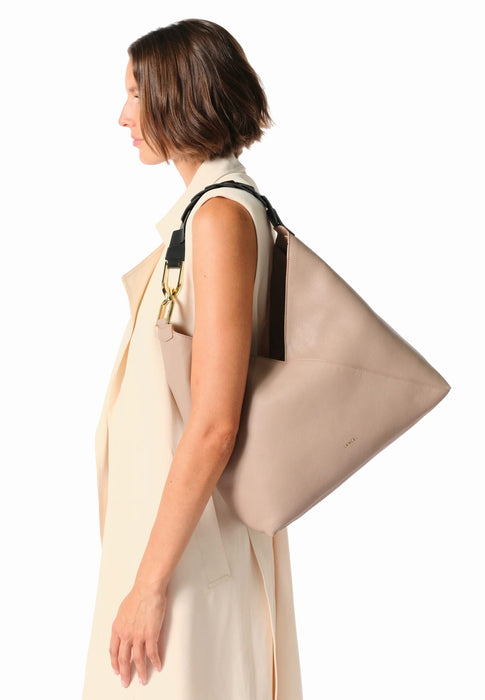Sac a main Lancel Pagode A12510 KV NATUREL NOIR