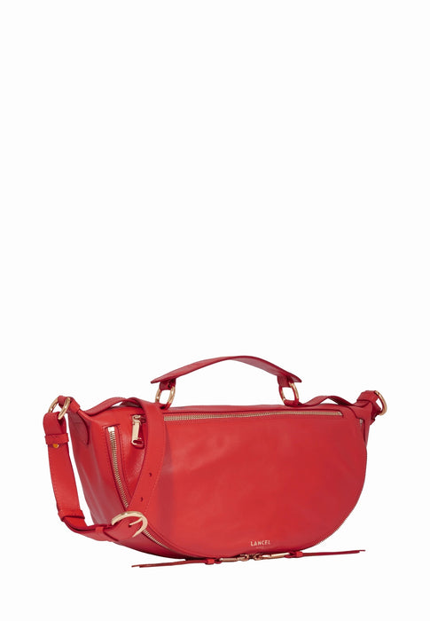 Lancel Sac a main Origami A12528 JQ ROUGE BAISER