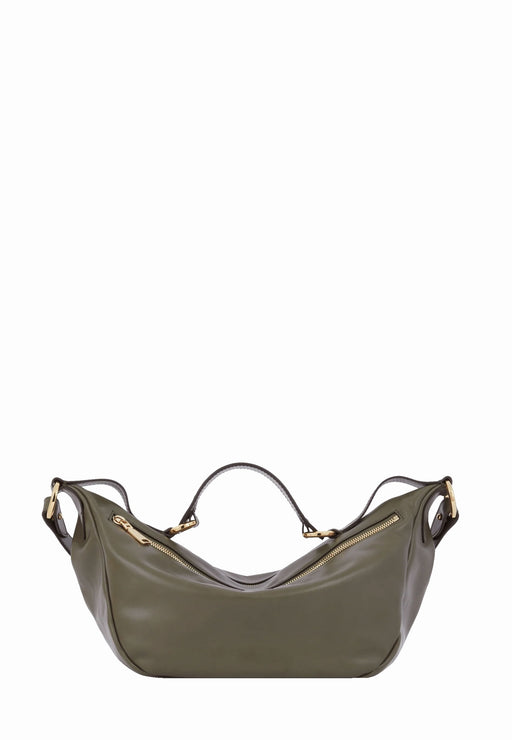 Sac a main Lancel Origami A12528 Yy kaki fonce — Maroquinerie STALRIC