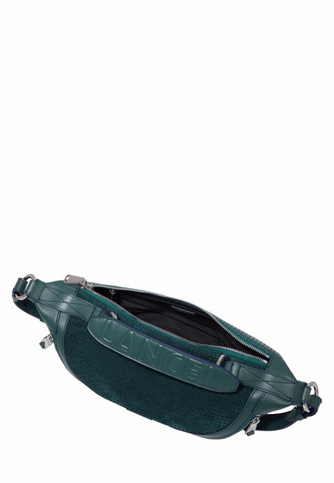 Lancel Sac a main Origami suede A13259 Q2 VERT IMPERIAL