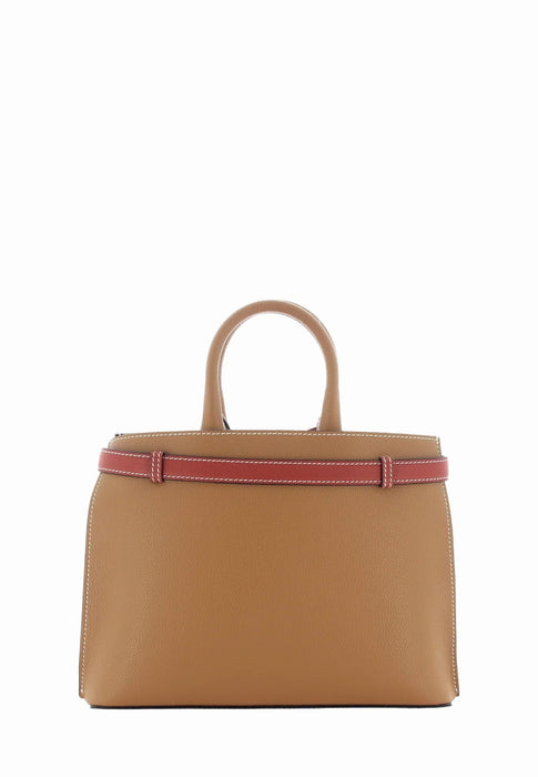 Sac a main Lancel Faubourg A13548 ZI MULTICO CAMEL