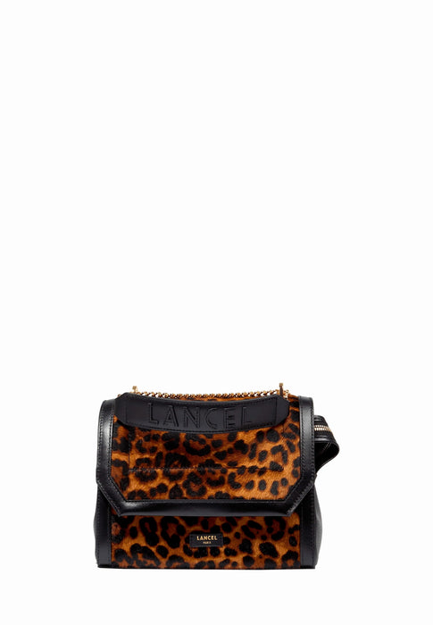 Sac Lancel Ninon animation leopard Kz mco noir KZ MCO NOIR