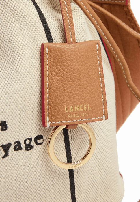 Sac a main Lancel 150 ans 1er flirt A14103 Y5 NATURAL CAMEL