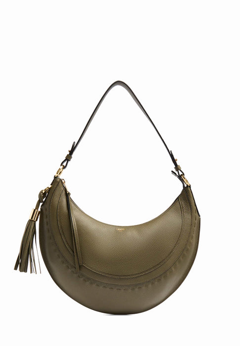 Sac a main Lancel Hoboheme A14217 YY KAKI FONCE