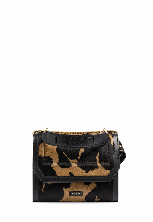 Sac a main Lancel Ninon pony cow A14250 KZ MULTICO BLACK