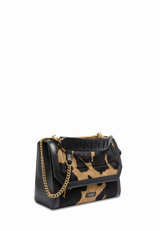 Sac a main Lancel Ninon pony cow A14250 KZ MULTICO BLACK
