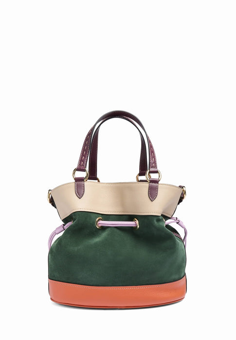 Sac a main Lancel 1er flirt anim color A14332 5W MULTICO VERT